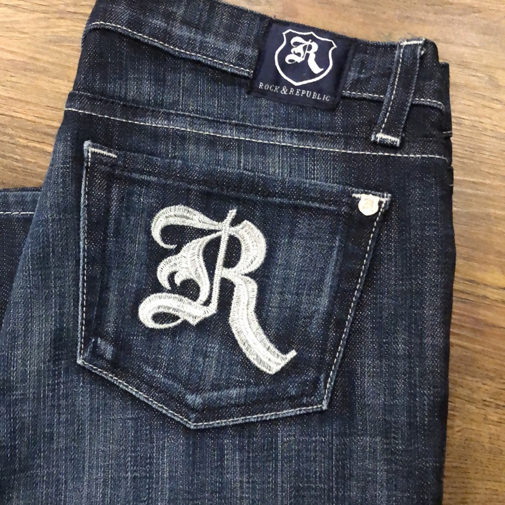 Rock & Republic faded jean